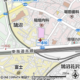 ローソン藤沢一本松店周辺の地図