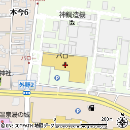 ファッションセンターしまむら大垣南店周辺の地図