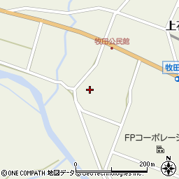 岐阜県大垣市上石津町牧田2303周辺の地図