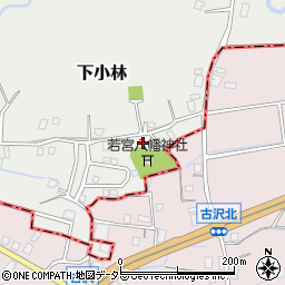 静岡県駿東郡小山町下小林14周辺の地図