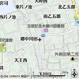 愛知県一宮市木曽川町外割田西郷中27周辺の地図