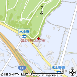 静岡県御殿場市水土野198周辺の地図