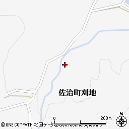 鳥取県鳥取市佐治町刈地116-1周辺の地図