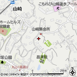 神奈川県鎌倉市山崎1523周辺の地図