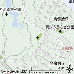 滝ノ入北公園周辺の地図