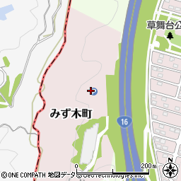 神奈川県横浜市金沢区みず木町周辺の地図