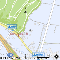 静岡県御殿場市水土野203周辺の地図