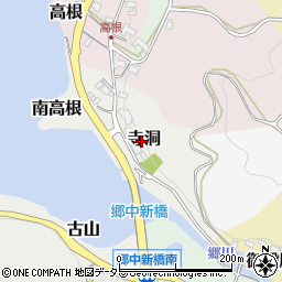 愛知県犬山市寺洞周辺の地図