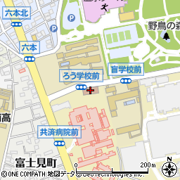 アグネス学園周辺の地図