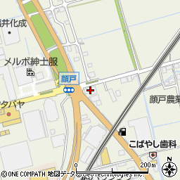 滋賀県米原市顔戸1080周辺の地図