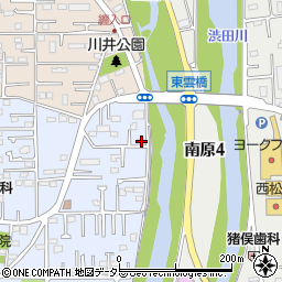 神奈川県平塚市徳延438-2周辺の地図