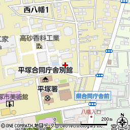高砂香料工業株式会社　平塚工場周辺の地図