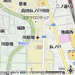 愛知県一宮市木曽川町内割田二の通り18周辺の地図