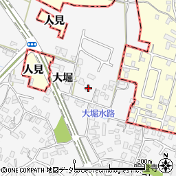 千葉県富津市大堀1282周辺の地図