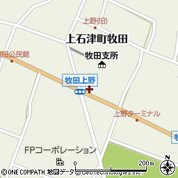 岐阜県大垣市上石津町牧田2235周辺の地図