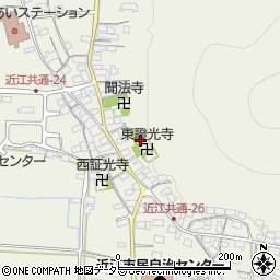 滋賀県米原市顔戸1168周辺の地図