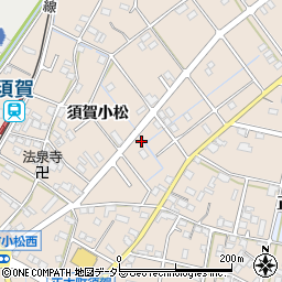 岐阜県羽島市正木町須賀小松周辺の地図