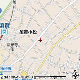 岐阜県羽島市正木町（須賀小松）周辺の地図