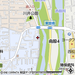 神奈川県平塚市徳延438-3周辺の地図