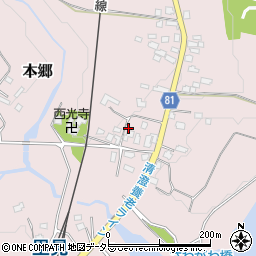 千葉県市原市本郷490周辺の地図