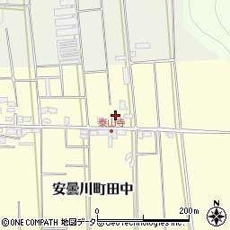 滋賀県高島市安曇川町田中4887周辺の地図