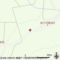 岐阜県恵那市山岡町田沢2158周辺の地図