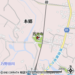 千葉県市原市本郷543周辺の地図