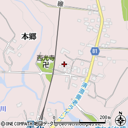 千葉県市原市本郷546周辺の地図