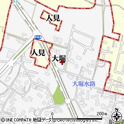 千葉県富津市大堀1228周辺の地図