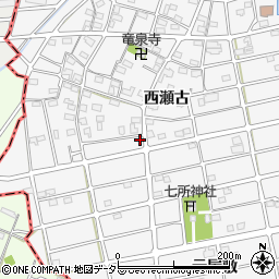 愛知県江南市松竹町西瀬古177周辺の地図