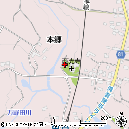 千葉県市原市本郷540-1周辺の地図