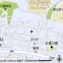 千葉県君津市西坂田3丁目4周辺の地図