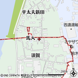 神奈川県平塚市須賀2637-1周辺の地図