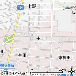 株式会社なごやきしめん亭　江南工場周辺の地図