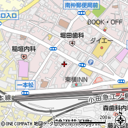 タイムズ藤沢北口第１５駐車場周辺の地図