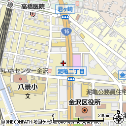 かごの屋 金沢文庫店周辺の地図