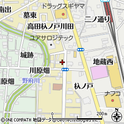 愛知県一宮市木曽川町内割田杁ノ戸南869周辺の地図