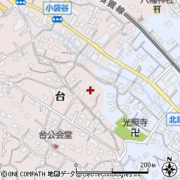 神奈川県鎌倉市台1403-ロ周辺の地図