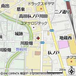 愛知県一宮市木曽川町内割田二の通り12周辺の地図