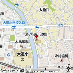 神奈川県藤沢市大鋸1丁目2周辺の地図