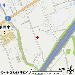 滋賀県米原市柏原519周辺の地図