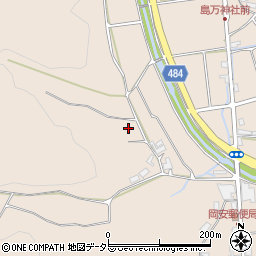 京都府綾部市中筋町（大稲葉）周辺の地図
