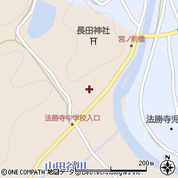 鳥取県西伯郡南部町馬場254周辺の地図