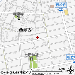 愛知県江南市松竹町西瀬古245周辺の地図