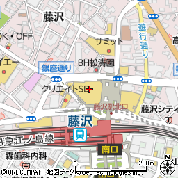煌蘭 藤沢店周辺の地図