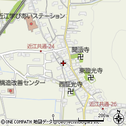 滋賀県米原市顔戸1244-1周辺の地図
