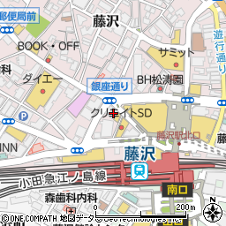 大和証券株式会社藤沢支店周辺の地図