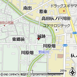 愛知県一宮市木曽川町外割田城跡71-5周辺の地図
