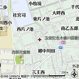 愛知県一宮市木曽川町外割田郷中川田79周辺の地図