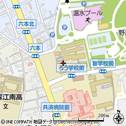 神奈川県平塚市大原2周辺の地図